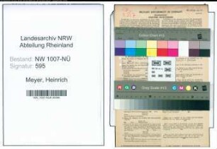 Entnazifizierung Heinrich Meyer , geb. 14.11.1891 (Schmiedemeister)