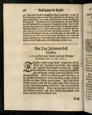 188-207, Am Tag Johannis deß Täuffers