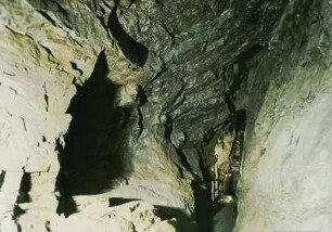 Pobershau (Kreis Marienberg). Schaubergwerk " Molchner Stolln"(Abbau seit 1525, Einweihung als Schaubergwerk 1934)