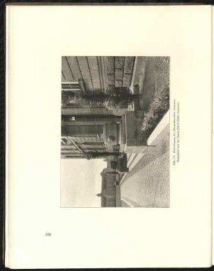 Abb. 118. Einfriedigung der Oberpostdirektion Hannover. Ausgeführt von der Firma Otte & Fölsch, Hannover.