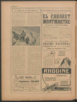 La razón de ser del alpinismo