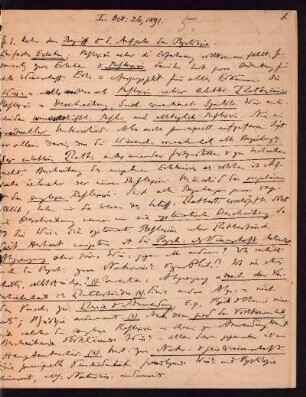 [Lecture 1: Psychologie (26.10.1891 - 08.03.1892), lecture 2: Erkenntnistheoretische Probleme (30.04.1891 - 30.07.1891), lecture 3: Experimentelle Psychologie. Klangvorst:[ellungen] und Assoziationen (07.04.1891 - 03.08.1891). Lecture notes by Edward Titchener]