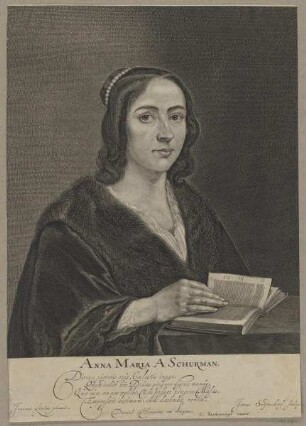 Bildnis der Anna Maria a Schurman