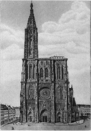 "Straßburg i. Els." - Das Münster