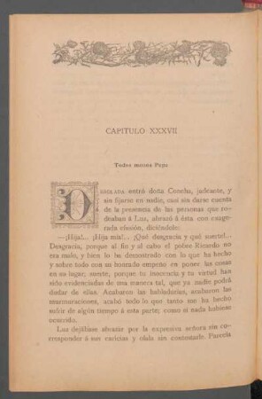 Capítulo XXXVII - Todos menos Pepe