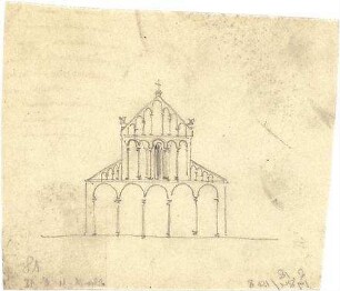 Schmidt, Heinrich von; München; St. Maximilian - Variante zum Campaniletyp (Detail)