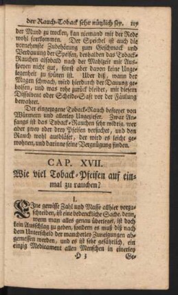 Wie viel Toback-Pfeifen auf einmal zu rauchen?