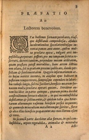 Furni Novi Philosophici, Sive Descriptio Artis Destillatoriae Novae : Nec non Spirituum, Oleorum, Florum, aliorumque Medicamentorum illius beneficio, facilima quadam & peculiari viâ è vegetabilibus, animalibus & mineralibus, conficiendorum & quidem magno cum lucro; agens quoque de illorum usu tàm chymico quàm medico, [1]