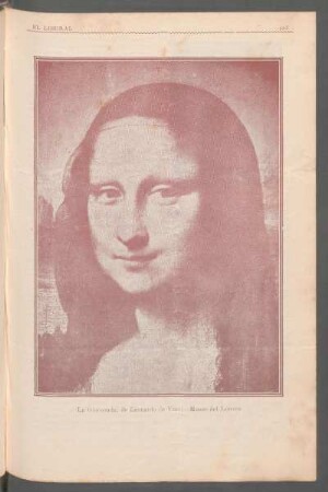 La Giocconda, de Leonardo de Vinci - Museo del Louvre - [Ilustración]