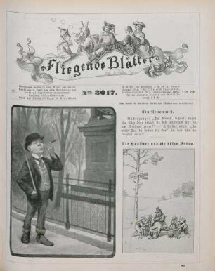 "Ein Rennomist" "Der Hausirer und die bösen Buben"