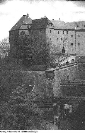 Königstein, Festung Königstein, Enthüllung einer Gedenktafel für August Bebel, Landschaften, Juni 1955