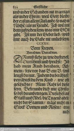 CCXXV. Vom Freyen