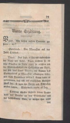 Vierte Erzaehlung.
