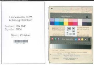 Entnazifizierung Christian Strunz , geb. 06.11.1903 (Angestellter)