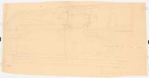 Garten Herbert Franke, Mühlhausen: Vorentwurfsplan 1:100