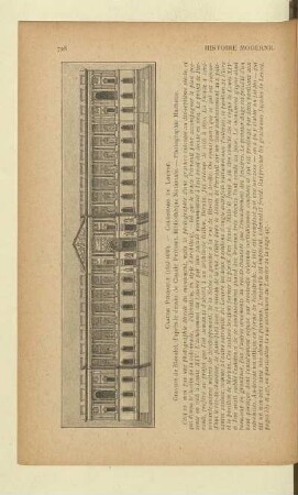 Claude Perrault (1613 - 1688). - Colonnade du Louvre. Gravure de Blondel, d'après le dessin de Claude Perrault. Bibliothèque Nationale. - Photographie Hachette