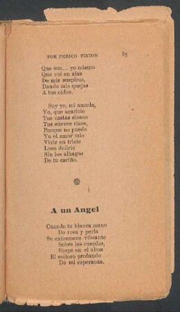 A un angel
