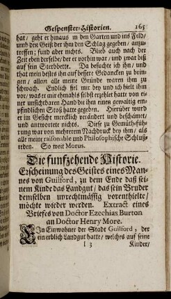 Die funfzehende Historie.