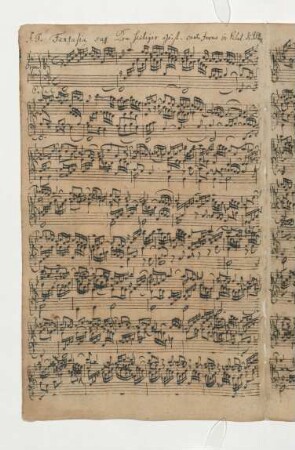 Komm heiliger Geist Herre Gott; org; F-Dur; BWV 651