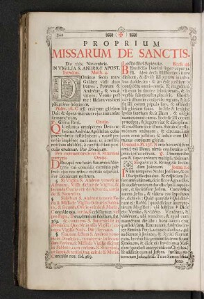 Proprium missarum de sanctis.