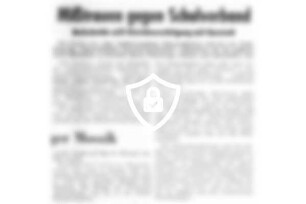 Mißtrauen gegen Schulverband