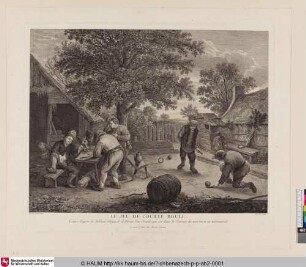 Le Jeu De Courte Boule.