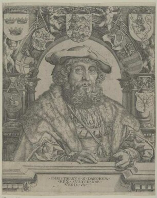 Bildnis des Königs Christian II. von Dänemark