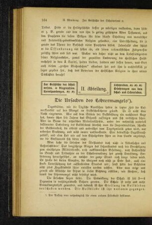 ¬Die¬ Ursachen des Lehrermangels