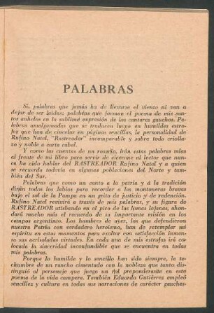 Palabras