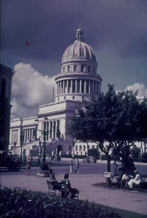 Reisefotos Kuba. Havanna. Kapitol (1926; E. R. Piedra)