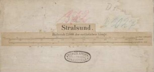 1644 (alte Nr.: 372) Stralsund, Cover
