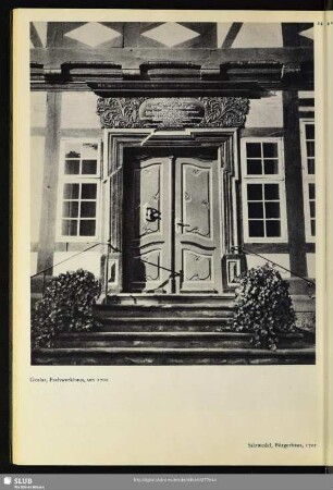 Goslar, Fachwerkhaus, um 1700