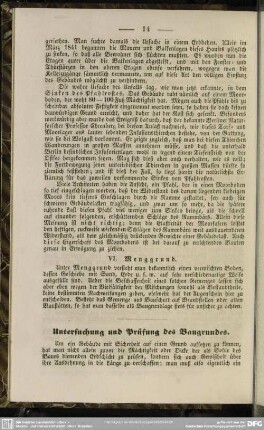 Untersuchung und Prüfung des Baugrundes