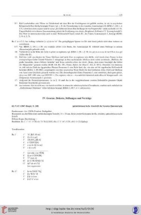 IV. Gesetze, Dekrete, Stiftungen und Verträge