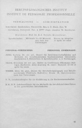 Berufspädagogisches Institut