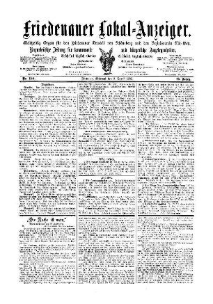 Nr. 185, 09.08.1905