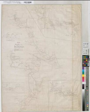 Ostenfelde (Ennigerloh), Teilung Osterwald, Bl. 8 Brouillonkarte Sektion VIII