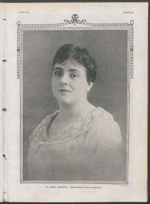 La mujer uruguaya. : Señorita María Carlota Sanguinetti.