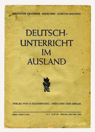 Deutschunterricht im Ausland