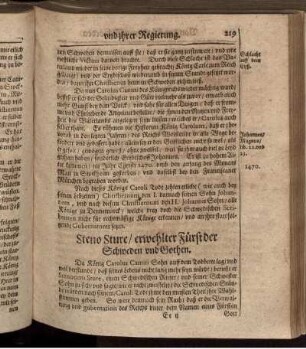 Steno Sture/ erwehlter Fürst der Schweden und Gothen