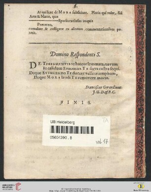 Domino Respondenti S.