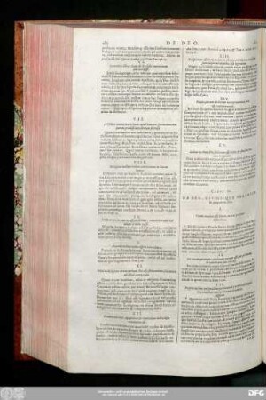 Caput II. De Deo, Divinis Que Personis & proprietatibus.