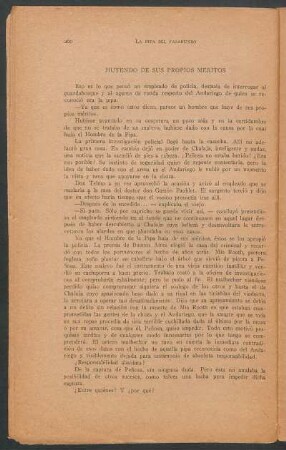 Huyendo de sus propios méritos