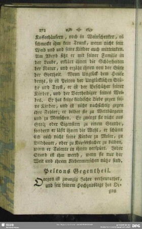 Peltons Gegentheil