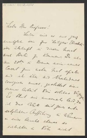 Brief an Karl Klindworth : 18.11.1892