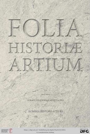 NS: 17: Folia Historiae Artium