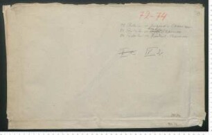 72 Arbeiten von Eugène v. Chamisso - 73 Arbeiten von Hippolyte v. Chamisso - 74 Arbeiten von Prudent v. Chamisso