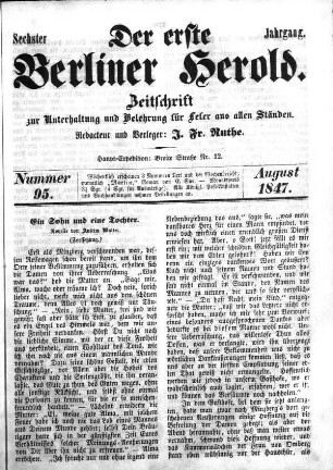 Nummer 95, August 1847