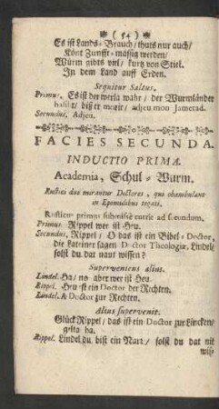 Facies Secunda