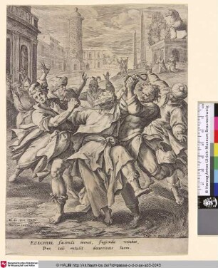 [Ezechiels Martyrium; The killing of the prophet Ezechiel; Ezéchiel massacré]